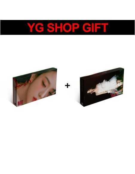 [YG Shop Gift ][SET] JISOO 1st Single Album (SET Ver.) 2CD + 2Poster