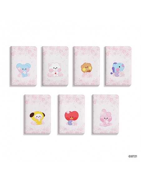 [BT21] BT21 X Monopoly Collaboration - minini Passport Case Cherry Blossom
