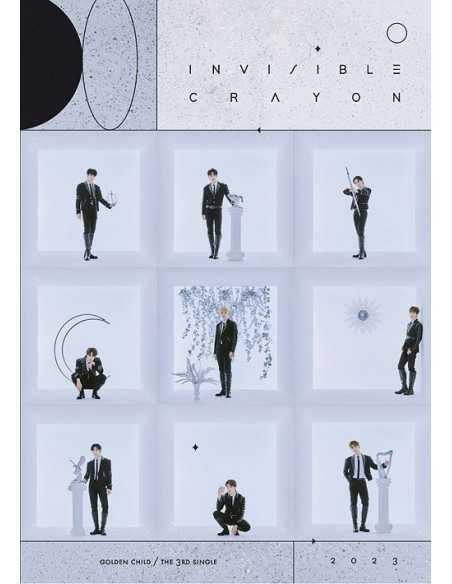 [Japanese Edition] Golden Child 3rd Single Album - Invisible Crayon (1st Limited Edition) CD
