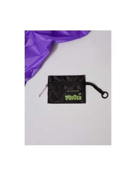 [BT21] BTS Line Friends Collaboration - OVER LAB Black Mini Wallet