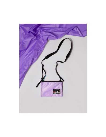 [BT21] BTS Line Friends Collaboration - OVER LAB Purple Folding Cross Bag