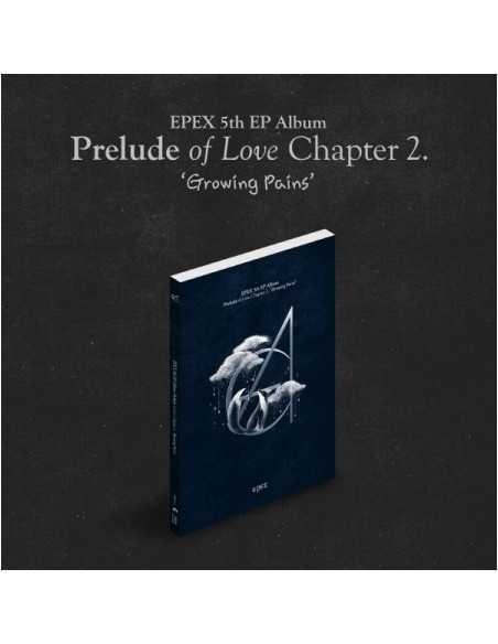 EPEX 5th EP Album - Prelude of Love Chapter 2. 'Growing Pains' (FOX ver.) CD + Poster