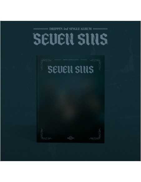 DRIPPIN 3rd Single Album - SEVEN SINS (Dark Ver.) CD + Poster