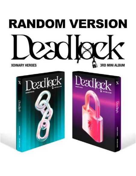Xdinary Heroes 3rd Mini Album - Deadlock (Random Ver.) CD + Poster