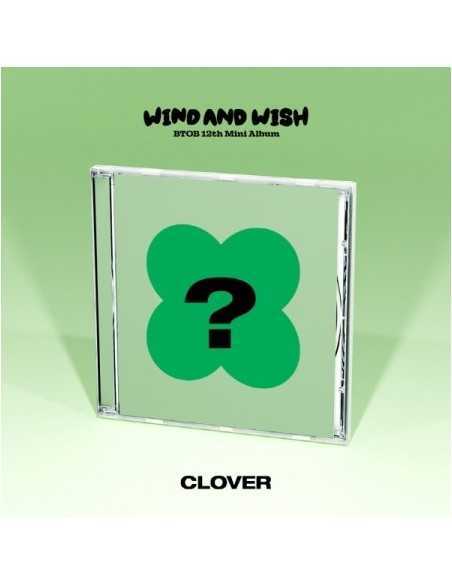 [CLOVER] BTOB 12th Mini Album - WIND AND WISH CD + Poster
