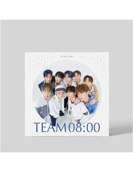 [TOP6] PEAKTIME (TEAM 8:00 Ver.) 2CD + Poster