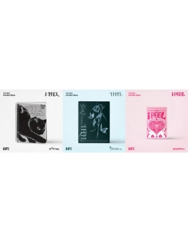 [SET] (G)I-DLE 6th Mini Album - I feel (SET Ver.) 3CD + 3Poster