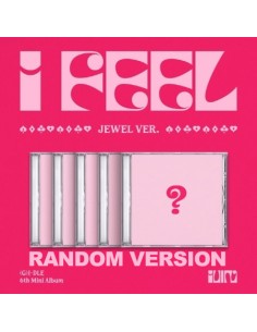 [Jewel] I-DLE 6th Mini Album - I feel (Random Ver.) CD +...