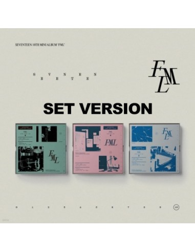 [SET] SEVENTEEN 10th Mini Album - FML (SET Ver.) 3CD