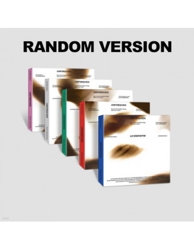 [COMPACT] LE SSERAFIM 1st Studio Album - UNFORGIVEN (Random Ver.) CD