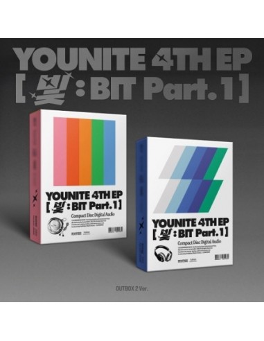 [SET] YOUNITE 4th EP Album - 빛 : BIT Part.1 (SET Ver.) 2CD + 2Poster