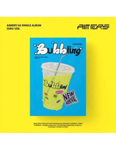 AIMERS 1st Single Album - Bubbling (ZERO Ver.) CD