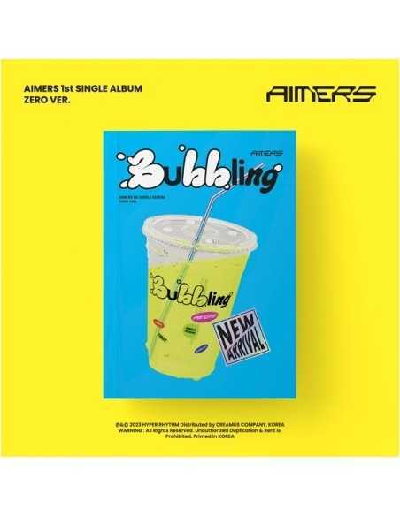 AIMERS 1st Single Album - Bubbling (ZERO Ver.) CD