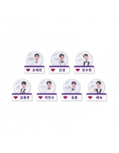 FIRE TROT Official Goods - Name Tag & Pin Button Set