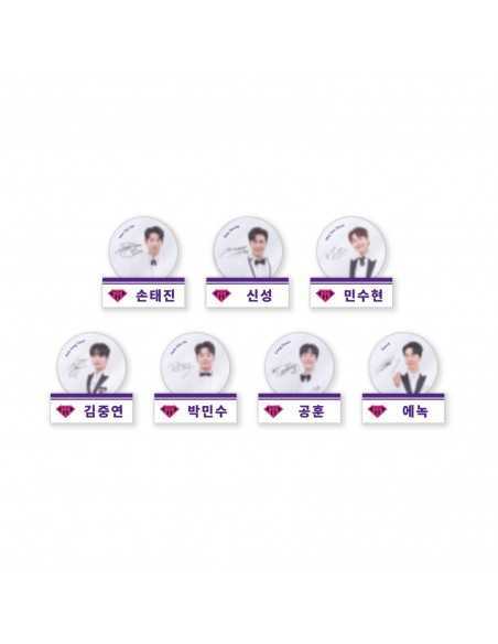 FIRE TROT Official Goods - Name Tag & Pin Button Set