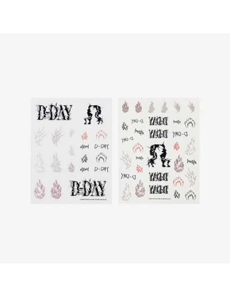 SUGA (Agust D) D-DAY TOUR Goods - Sticker & Tattoo Sticker Set