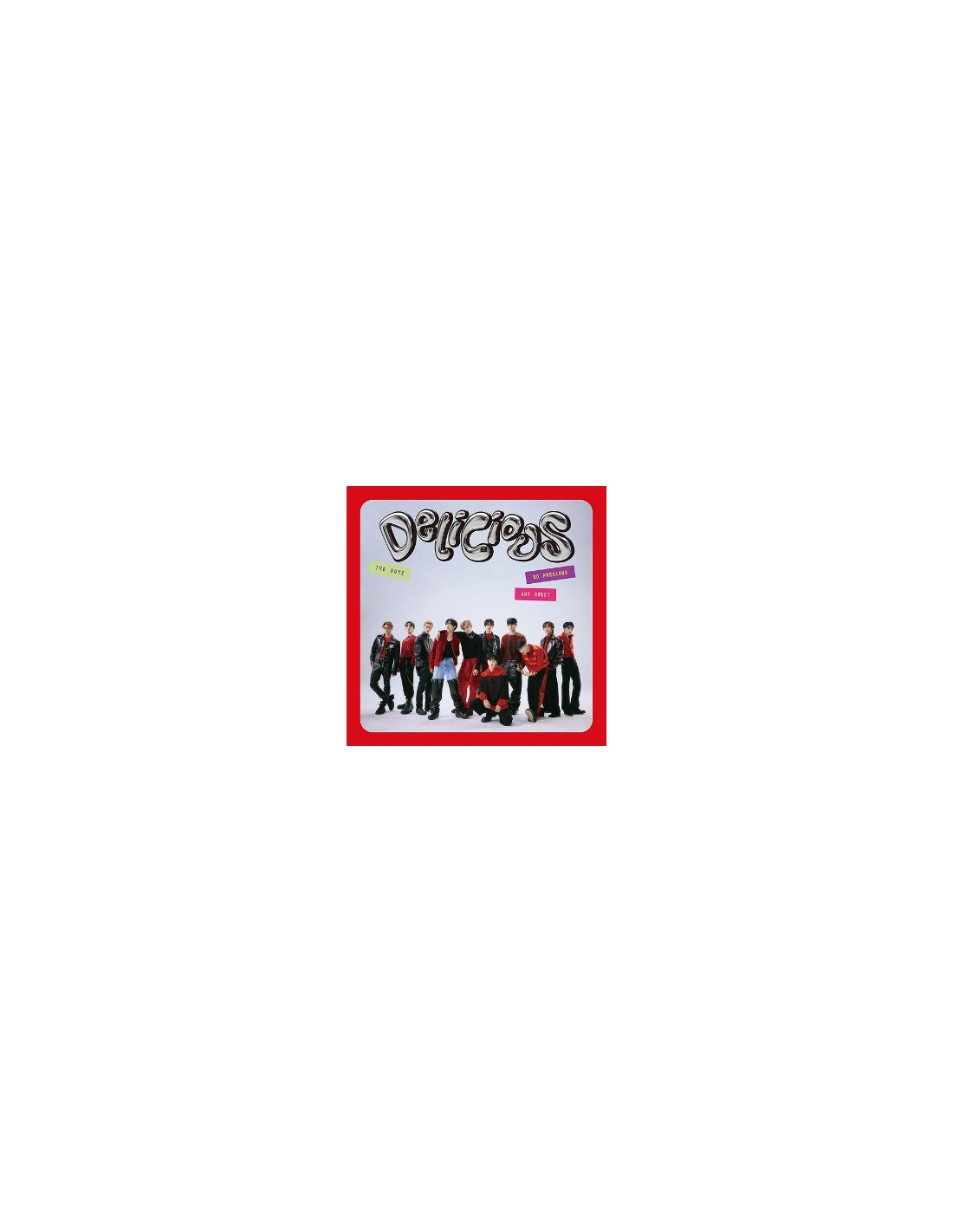 [Japanese Edition] THE BOYZ Full Album - Delicious (Standard Edition) CD