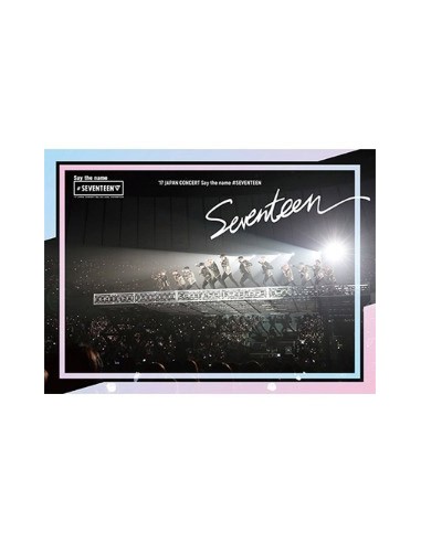 [Japanese Edition] SEVENTEEN 17 JAPAN CONCERT Say the name Blu-ray +  PHOTOBOOK