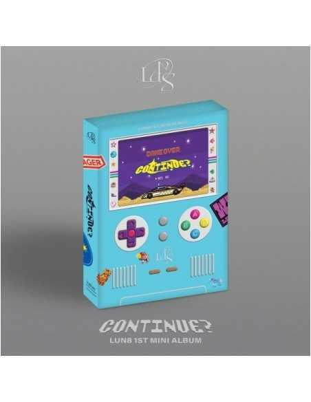 LUN8 1st Mini Album - CONTINUE (WE Ver.) CD + Poster