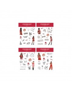 H1-KEY 500 DAYS Goods - STICKER SET