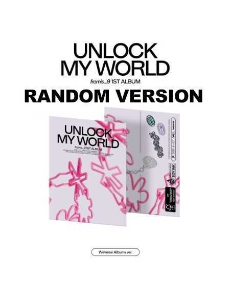 [Smart Album] Fromis_9 1st Album - Unlock My World (Random Ver.) Weverse Albums ver