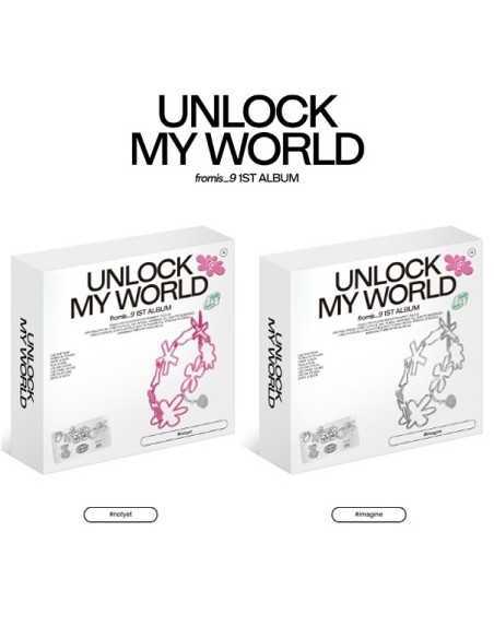 [SET][KiT] Fromis_9 1st Album - Unlock My World (SET Ver.) Air-KiT