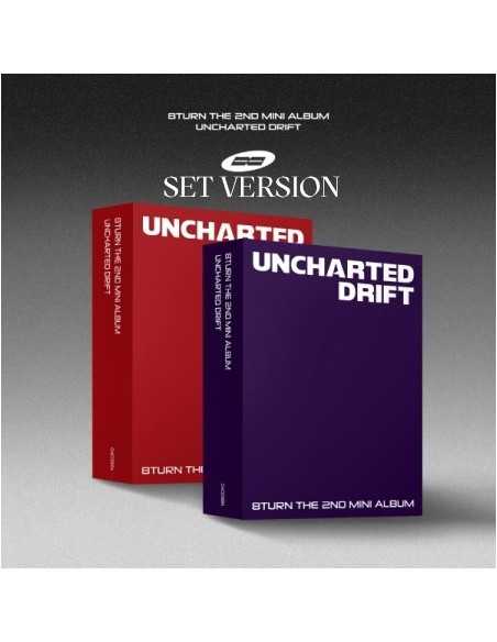 [SET] 8TURN 2nd Mini Album - UNCHARTED DRIFT (SET Ver.) 2CD + 2Poster