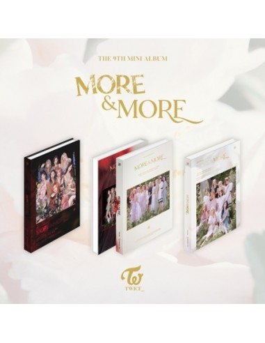 [Re-release] TWICE 9th Mini Album - MORE & MORE (Random Ver) CD