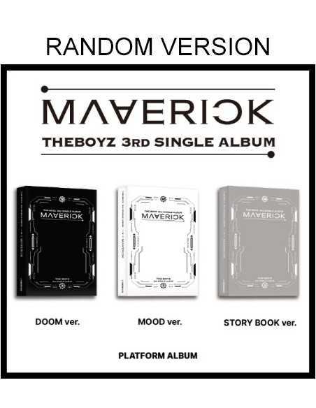 [Smart Album] THE BOYZ 3rd Single Album - MAVERICK (Random Ver.) Platform Album