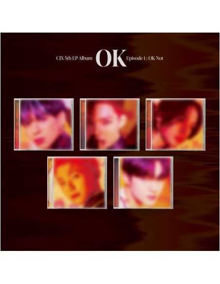 [Jewel Case] CIX 5th EP Album - OK’ Episode 1 : OK Not (Random Ver.) CD