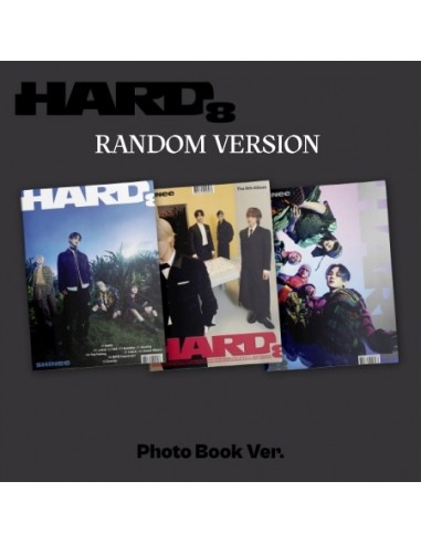 [Photobook] SHINee 8th Album - HARD (Random Ver.) CD + Poster