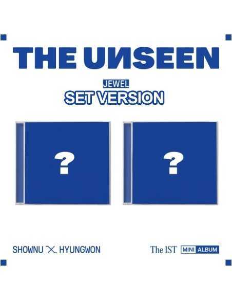 [JEWEL][SET] SHOWNU X HYUNGWON 1st Mini Album - THE UNSEEN (SET Ver.) 2CD
