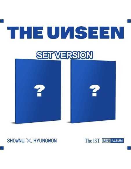 [DUST JACKET][SET] SHOWNU X HYUNGWON 1st Mini Album - THE UNSEEN (SET Ver.) 2CD