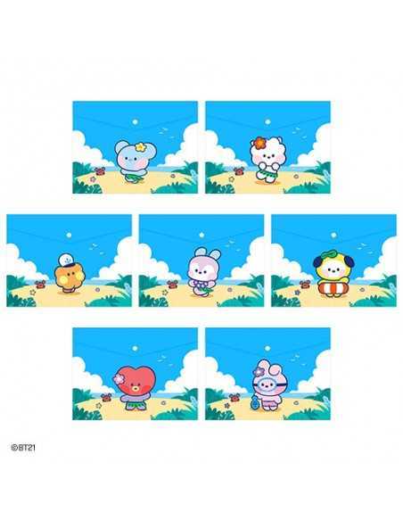 BT21 X Monopoly Collaboration - minini PP File Pocket [A4][Vacance]