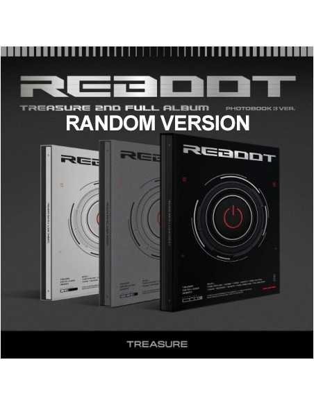 SET][PHOTOBOOK] TREASURE 2nd Album - REBOOT (SET Ver.) 3CD