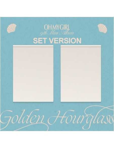[SET] OH MY GIRL 9th Mini Album - GOLDEN HOURGLASS (SET Ver.) 2CD + 2Poster