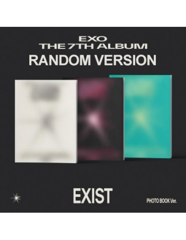 [Photobook] EXO 7th Album - EXIST (Random Ver.) CD + Poster