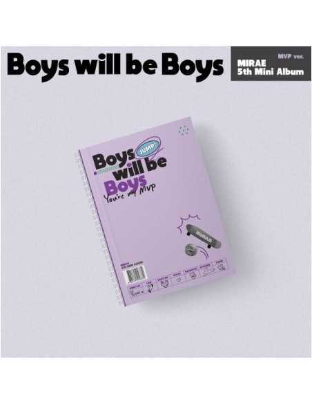 MIRAE 5th Mini Album - Boys will be Boys (MVP Ver.) CD