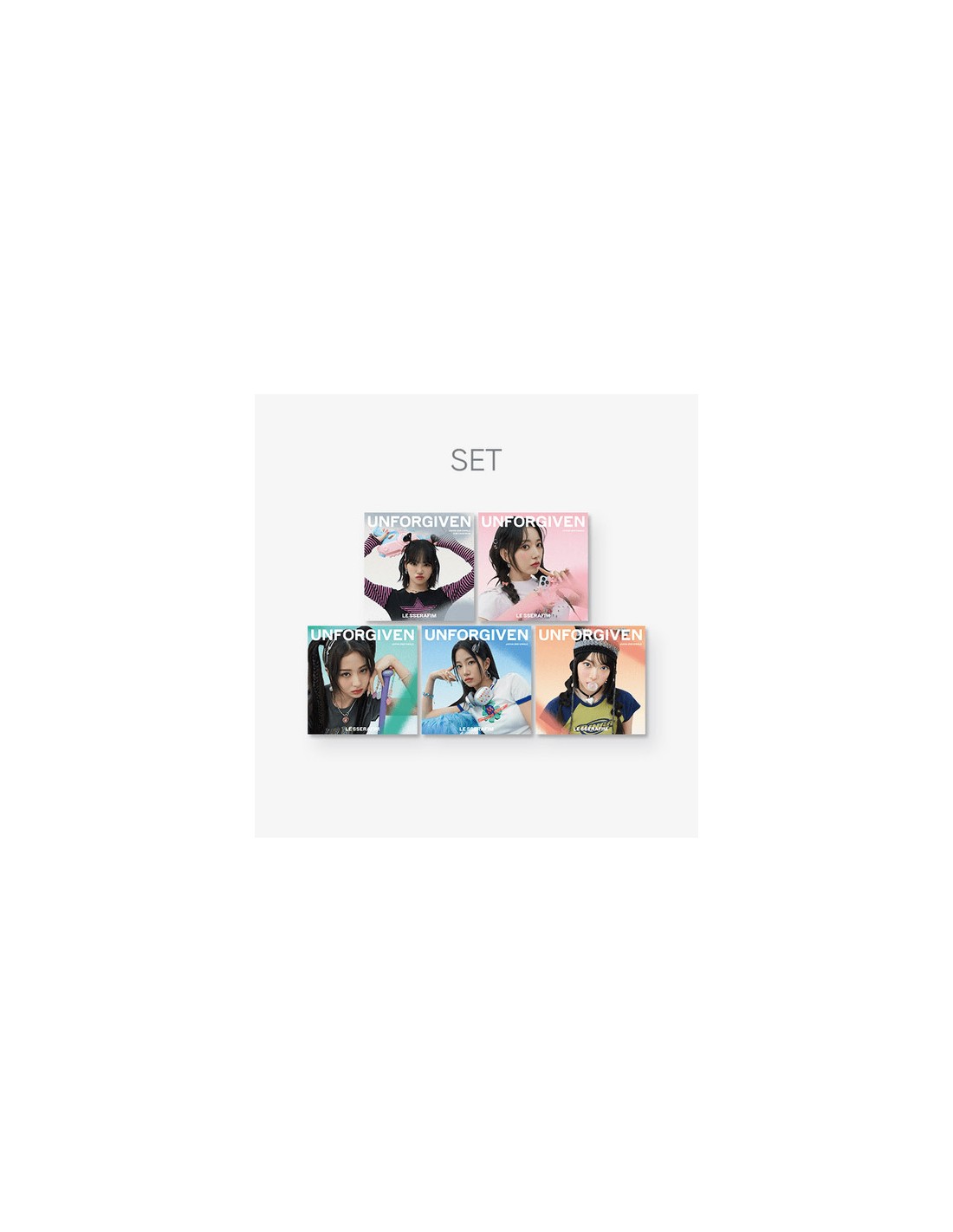[Japanese Edition] LE SSERAFIM 2nd Single Album - UNFORGIVEN Solo