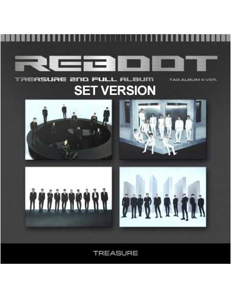 [SET][YG TAG] TREASURE 2nd Album - REBOOT (SET Ver.) YG TAG