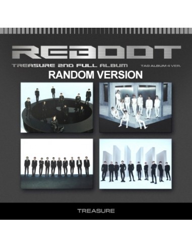 [YG TAG] TREASURE 2nd Album - REBOOT (Random Ver.) YG TAG