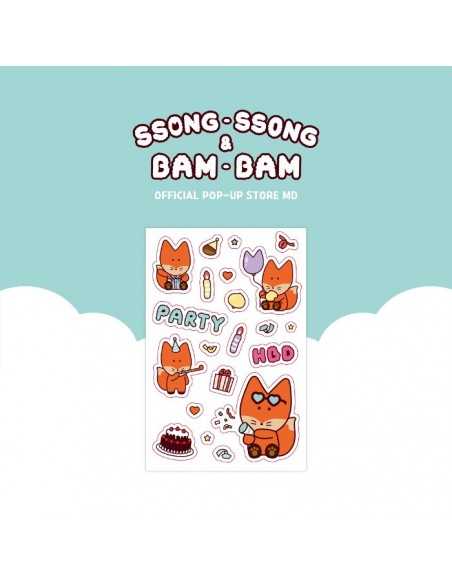 SF9 INSEONG SSONG-SSONG & BAM-BAM Goods - DIARY DECO STICKER
