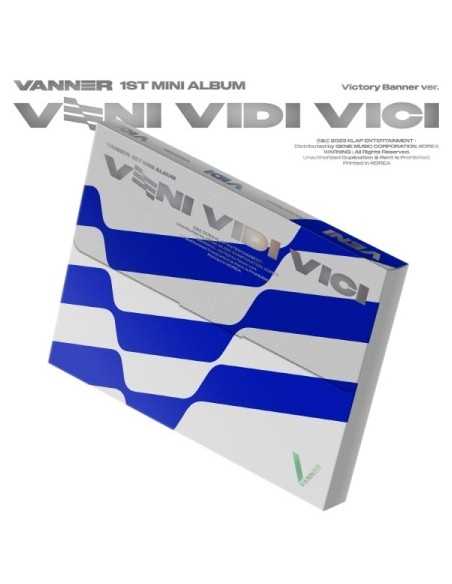 VANNER 1st Mini Album - VENI VIDI VICI (Victory Banner Ver.) CD + Poster