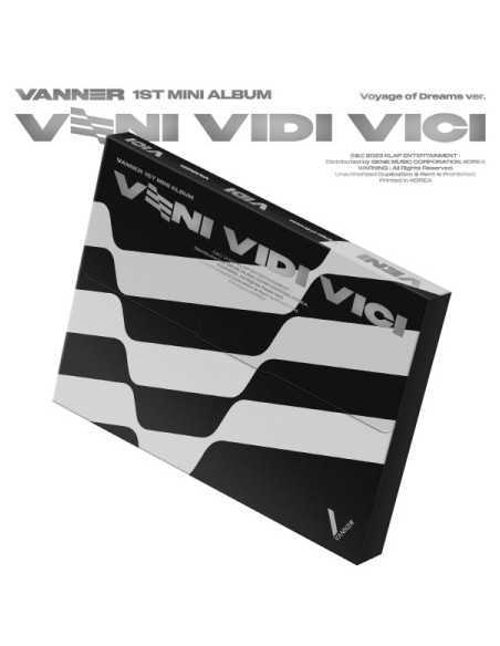 VANNER 1st Mini Album - VENI VIDI VICI (Voyage of Dreams Ver.) CD + Poster