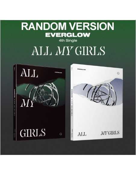 EVERGLOW 4th Single Album - ALL MY GIRLS (Random Ver.) CD