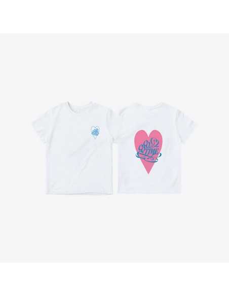 KIM JUN SU COCOTIME Goods - CREWNECK T-SHIRT (WOMEN) (WHITE)