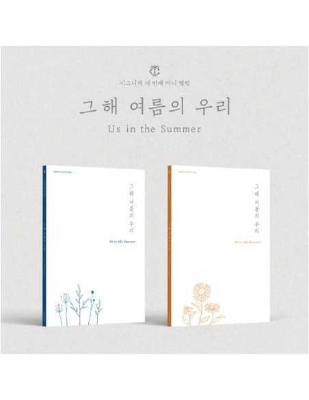 [SET] cignature 4th EP Album - Us in the Summer (SET Ver.) 2CD + 2Poster