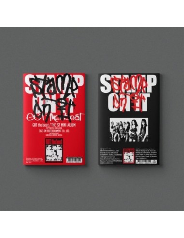 [Re-release] GOT the beat 1st Mini Album - Stamp On It (Random Ver.) CD