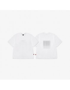 TREASURE REBOOT Goods - OVERFIT REFLECTIVE T-SHIRT_WHITE