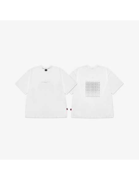 TREASURE REBOOT Goods - OVERFIT REFLECTIVE T-SHIRT_WHITE
